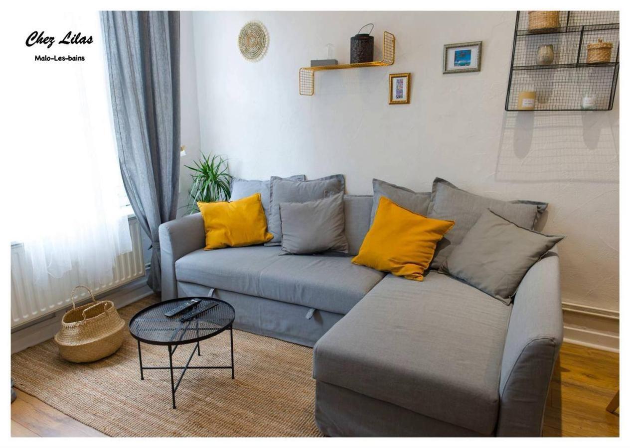 Chez Lilas 150M Plage ダンケルク エクステリア 写真